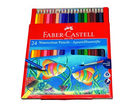 Faber-Castell Water Colour Pencils Set of 24,Pack – Startrail