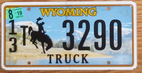 Wyoming | Product categories | Automobile License Plate Store ...