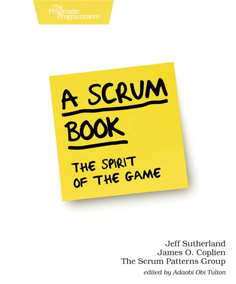 Book: A Scrum Book - Ben Linders