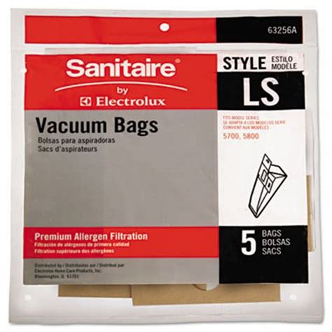 Sanitaire Commercial Upright Vacuum Cleaner Replacement Bags EUR63256A10CT