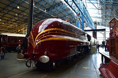 Duchess of Hamilton at the National Railway Museum in York : r/trains