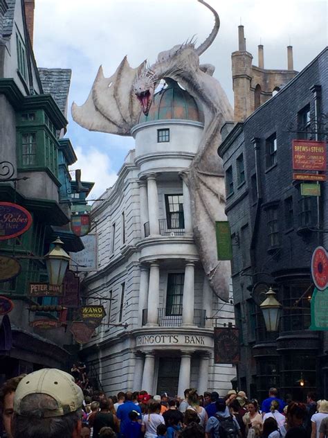 Universal Studios Orlando!!! Gringotts bank ride | Universal studios ...