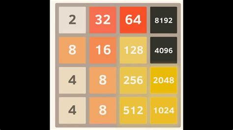 16384 in Game 2048 - YouTube