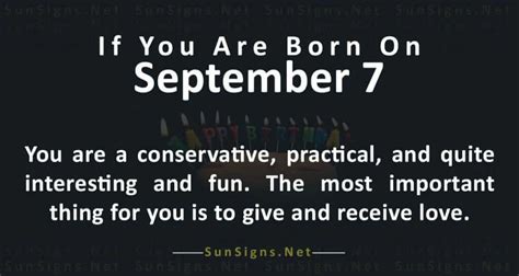 September 7 Zodiac is Virgo, Birthdays and Horoscope - SunSigns.Net