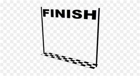 Finish Line Banner Clipart Image