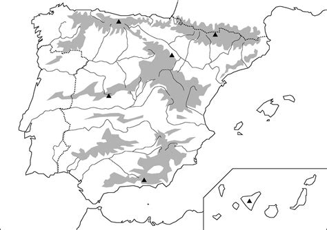 chico caja de cartón Escándalo mapa mudo rios españa termómetro Dictar popurrí