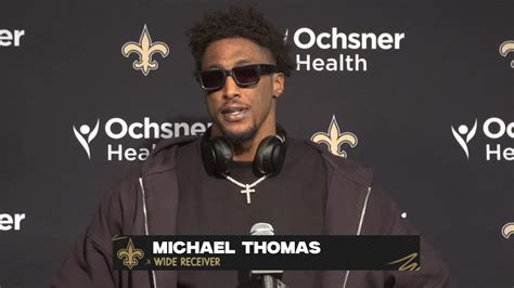 NFL Week 5: Saints WR Michael Thomas talks teammates in win