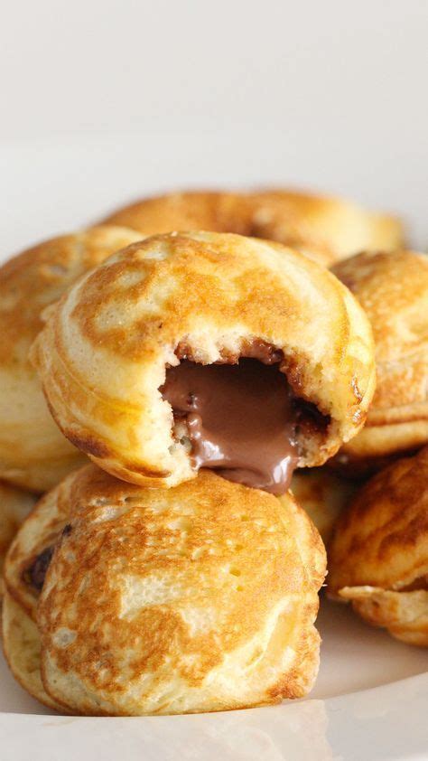 Nutella stuffed mini pancakes – Artofit