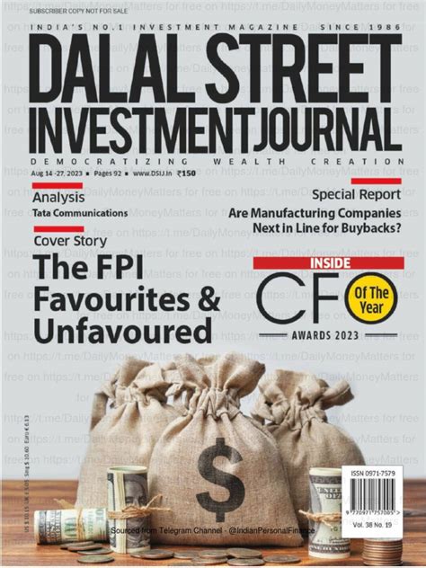 Dalal Street Investment Journal Magazine - August 14 2023 | PDF