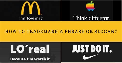 How To Trademark A Phrase or Slogan? | Intepat IP