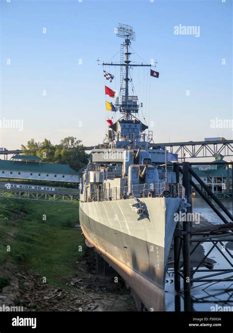 USS KIDD museum; Baton Rouge Louisiana Stock Photo - Alamy