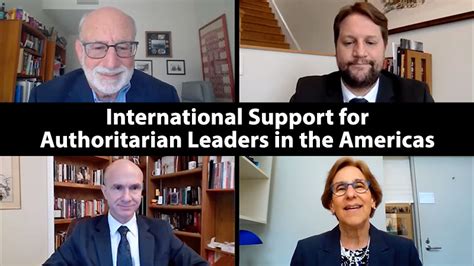 VIDEO: International Support for Authoritarian Leaders in the Americas - UCSD-TV - University of ...