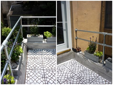 Modern Metal Deck Railing