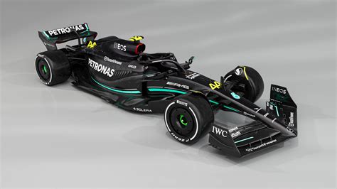 F1: Mercedes W14 retorna preto para 2023; veja as fotos