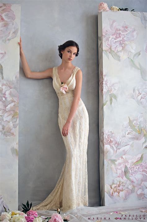wedding dresses ivory -vintage looking | Maegan Tintari | Flickr