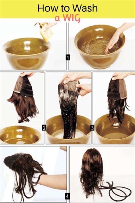 How to wash a wig - wig care - lace front wigs | Synthetic hair care, Natural hair wigs, Hair ...