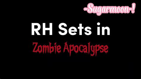 RH Sets in Zombie Apocalypse part 2 || Royale High Gacha || -Sugarmoon-! - YouTube