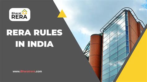 RERA Rules in India - Fees, Key Provisions