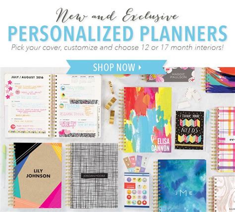 NEW Personalized Planners Have Arrived - More PS Exclusive Designs to Love! | Personal planner ...