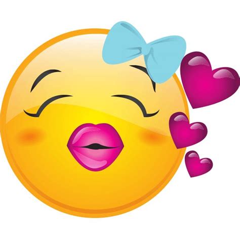 Kissy Face Emoticon - ClipArt Best