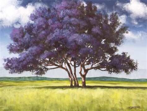 Jacaranda Painting Lesson On DVD | Tim Gagnon Studio