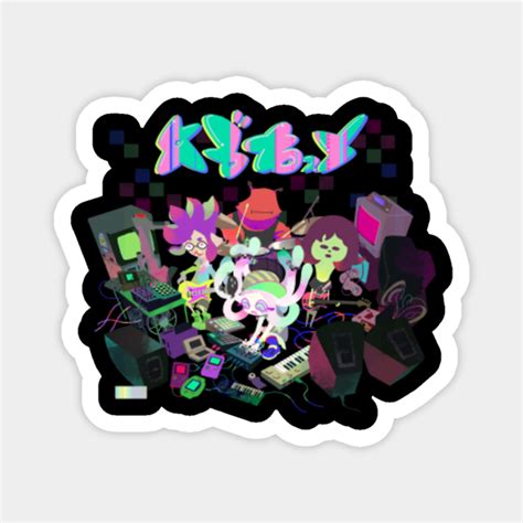 Chirpy Chips Band - Splatoon - Magnet | TeePublic