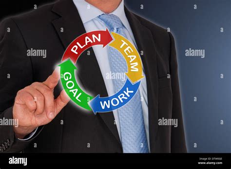 Teamwork Business Concept Stock Photo - Alamy