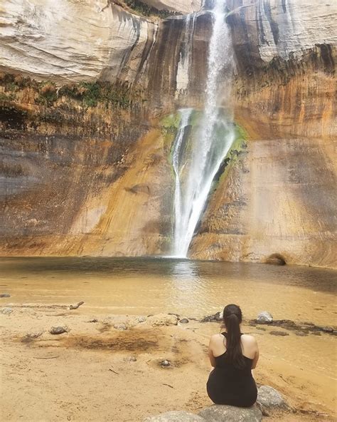 Enthusiastically Hiking Lower Calf Creek Falls! - Enthusiastic About Life