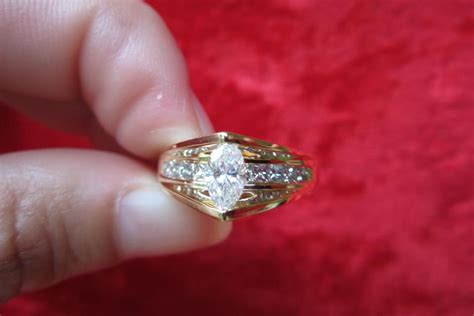 $1500 - ZALES ENGAGEMENT RING SOLID 14KT SOLID YELLOW GOLD STYLE CATHEDRAL | Zales engagement ...