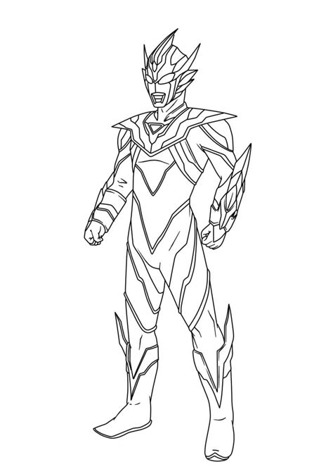 Ultraman For Kids coloring page - Download, Print or Color Online for Free