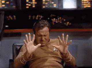 Captain Kirk Jazz Hands GIF - CaptainKirk JazzHands StarTrek - Discover ...