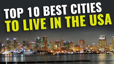 Top 10 Best Cities to Live in the USA for 2023 in 2022 | Best cities ...