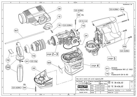 Hilti Spare Parts List | Webmotor.org