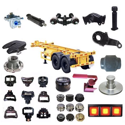 China Trailer Parts Axles Spare Parts Accessories Suppliers ...