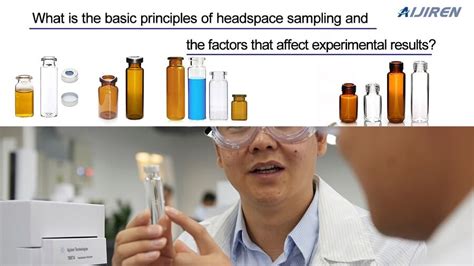 What is the basic principles of headspace sampling and the factors that affect experimental results?