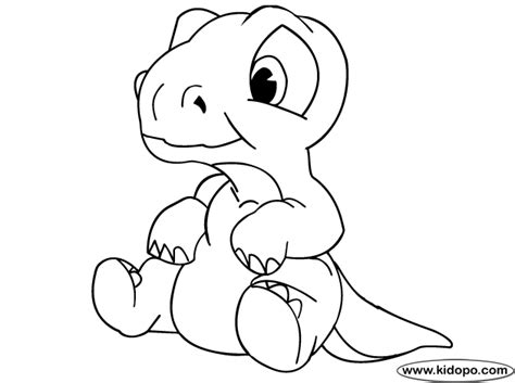 Baby Dinosaur Coloring Pages for Kids | Dinosaurs Pictures and Facts ...