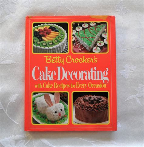 Betty Crocker's Cake Decorating With Cake Recipes for - Etsy