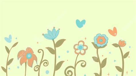 Simple Abstract Green Wallpaper Flower Nature Powerpoint Background For Free Download - Slidesdocs