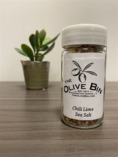 Chili Lime Sea Salt - The Olive Bin