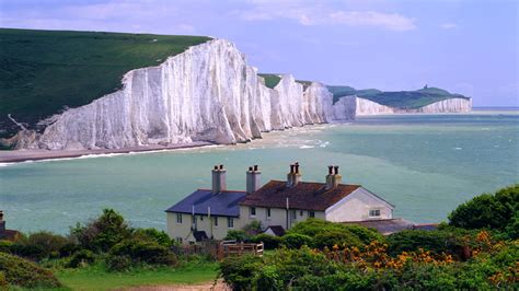 Wallpaper : landscape, sea, bay, nature, shore, beach, England, coast ...