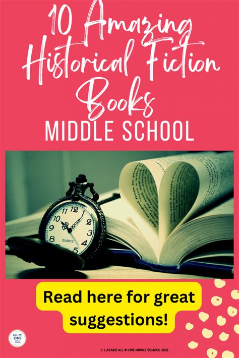 The Best Historical Fiction Books for Middle School - All in One Middle School