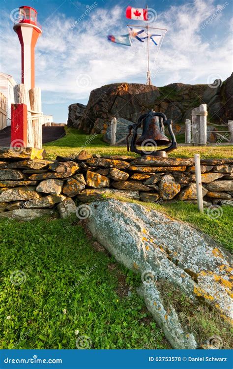 Lighthouse of Yarmouth, Nova Scotia Stock Photo - Image of rock, light ...