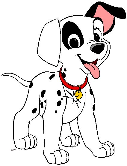 cartoon lucky 101 dalmatians - Clip Art Library