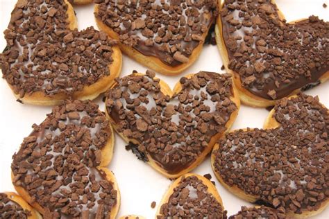 Brownie Batter Crumble Heart Donut | Dunkin' Donuts Brownie Menu Review | POPSUGAR Food Photo 5