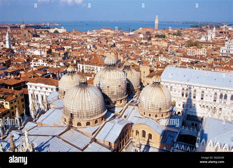 Aerial view. Venice. Italy Stock Photo - Alamy