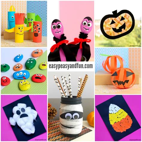 Halloween Crafts for Kindergarten - Easy Peasy and Fun