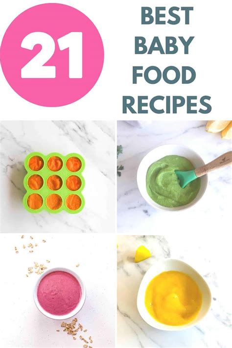 21 Homemade Baby Food Recipes - Creative Nourish