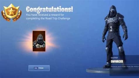 FORTNITE Enforcer Outfit And Subjugator Back Bling Revealed As Road ...