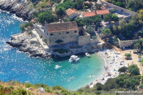 Bay Dubovica beach, Hvar beaches