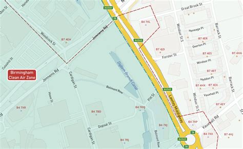 How to identify postcodes in London's low emission ULEZ, congestion charge, Birmingham's Clean ...